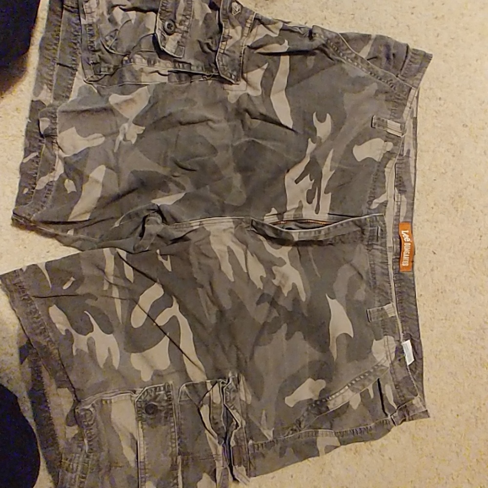 Men's Lee Dungarees Camo cargo Shorts